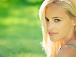 Young beautiful woman, outdoors