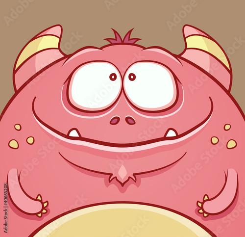 Vector: Cute Monster Cute Monster