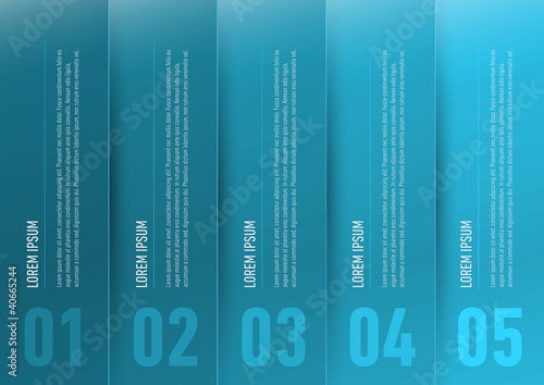 Vector: modern infographics steps elements with text modern infographics steps elements with text