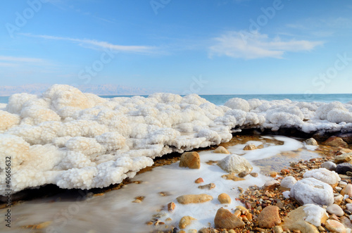 Photo: Dead Sea Salt Formations near Ein Gedi, Israel Dead Sea Salt Formations near Ein Gedi, Israel