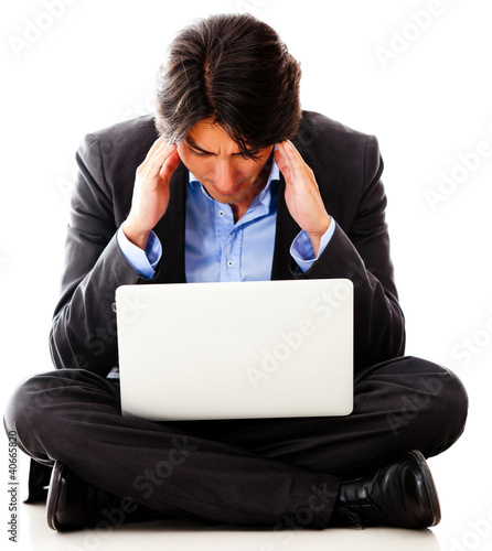 Foto: Worried business man Worried business man