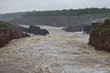 Raneh falls during monsoon period, India