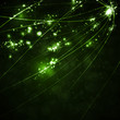 Abstract vector background, futuristic wave illustration eps10