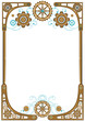 Steampunk frame