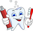 Tooth cartoon character