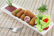 Croquetas con jamón.