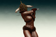 Barbarian woman