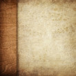 Foto: paper on wood board paper on wood board