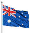 Waving Flag of Australia