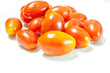 cherry tomatoes. Isolated on white background