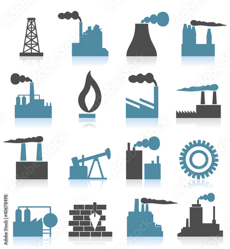 Vector: Industrial icons6 Industrial icons6