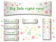Spring and Summer Floral Sale Background