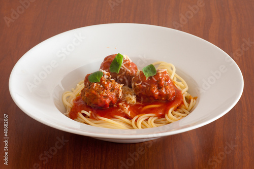 Photo: Spaghetti and Meatballs Spaghetti and Meatballs