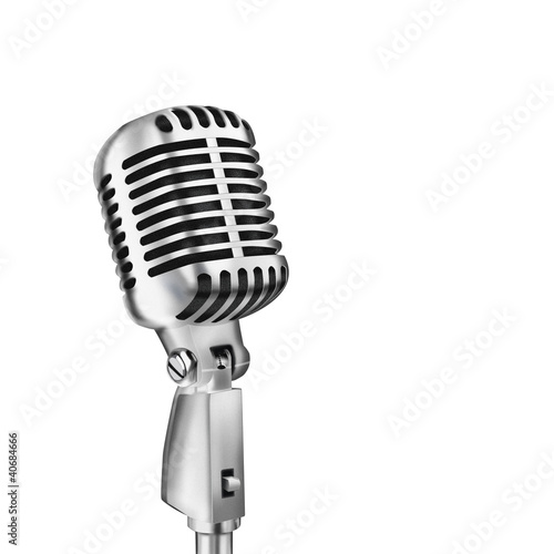 Illustration: microphone microphone