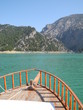 Schiff im Green Canyon, Türkei