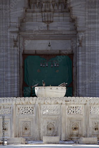 Photo: Fountain in Selimiye Mosque Fountain in Selimiye Mosque