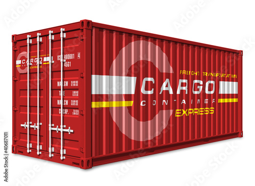 Illustration: Cargo container Cargo container