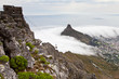 View from table mountain on Cape town