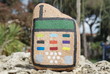 mobile phone concept painted on a stone