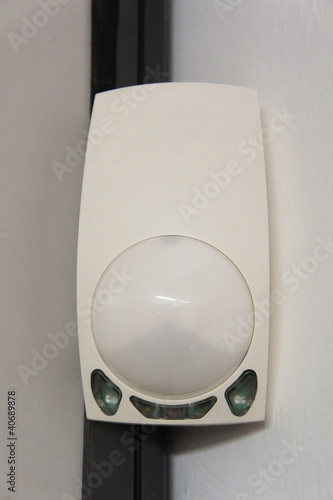 Photo: burglar security alarm sensor burglar security alarm sensor
