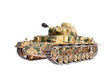 scale model of a german tank from WWII