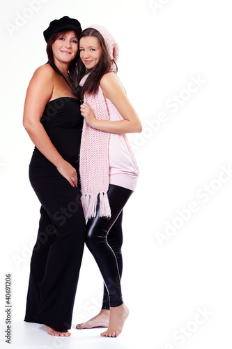 Photo: Mother with her daughter Mother with her daughter
