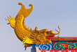 Dragon fish statue