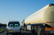 oil transport at highway oil transport at highway