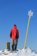 Foto: Tourist on Pilsko mountain Tourist on Pilsko mountain