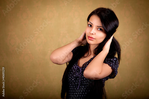 Photo: Young beautiful girl Young beautiful girl