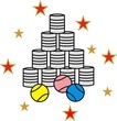 Dosenwerfen, Blechdosen, Wurfbude,Trefferquote, Spiel, Jahrmarkt