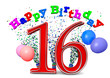 Happy Birthday 16