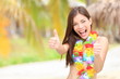 Vacation summer fun woman