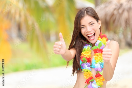 Photo: Vacation summer fun woman Vacation summer fun woman