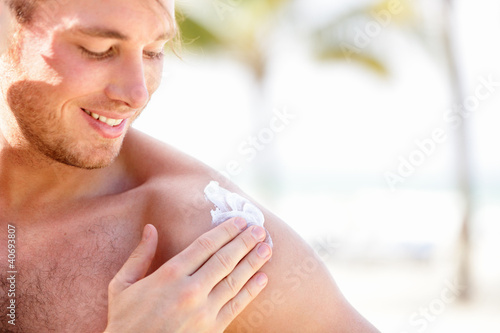 Photo: Solar cream / sunscreen Solar cream / sunscreen