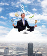 Creative and innovative bussiness man Creative and innovative bussiness man