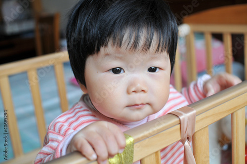 Photo: A Chinese female baby A Chinese female baby