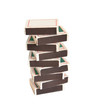 Box of matches isolated