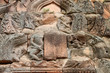 Pediment texture in Prasat Khao Panom Rung, Buriram, Thailand.