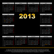 Kalender 2013 deutsch mit Feiertagen - 4