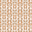 Seamless pattern with abstract owl Seamless pattern with abstract owl