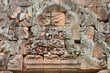 Pediment texture in Prasat Khao Panom Rung, Buriram, Thailand.