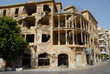 War damaged building