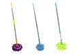 Three different mops Three different mops