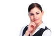 Young business woman.