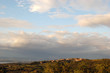 Village on the hill by the seaside