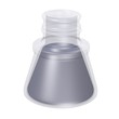 3d render of ink pot