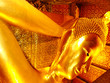 Reclining Buddha in Wat Pho, Bangkok, Thailand. Reclining Buddha in Wat Pho, Bangkok, Thailand.