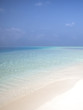 Turquoise Lagoon / Atoll with beach on the Maldives (Malediven) Turquoise Lagoon / Atoll with beach on the Maldives (Malediven)