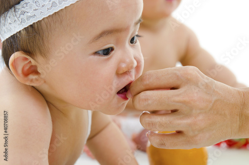 Photo: Baby feeding Baby feeding